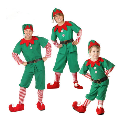 Green Elf Girls christmas Costume